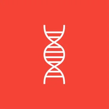 DNA line icon イラスト素材