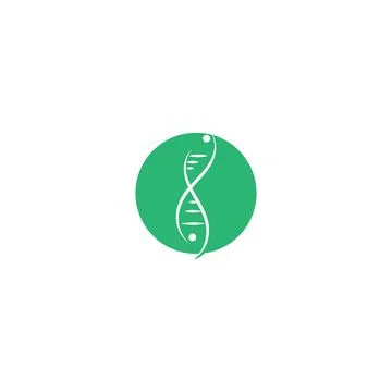 DNA Logo Template vector symbol Stock Illustration