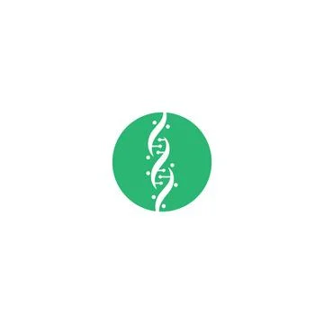 DNA Logo Template vector symbol Stock Illustration