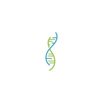 DNA Logo Template vector symbol Stock Illustration
