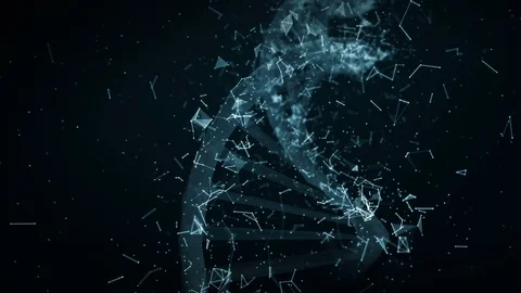 DNA Loop Stock Footage 123067896
