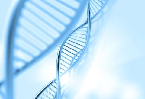 A dna in medical background Stock Illustration