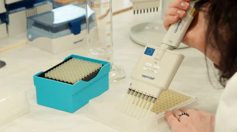 Dna microbiology taking samples Vidéo 37344493