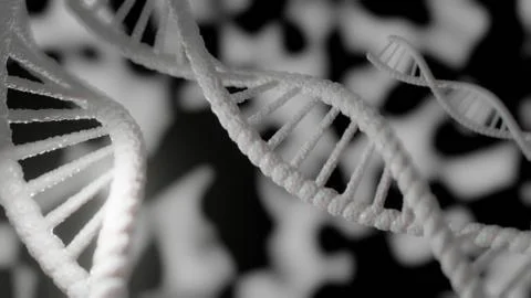 DNA model Illustrazione stock