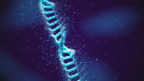 DNA molecule creation Stock Footage 233200043
