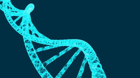 DNA molecule helix, vector illustration for medical and science creative, modern 스톡 일러스트