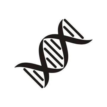 DNA molecule icon Illustrazione stock