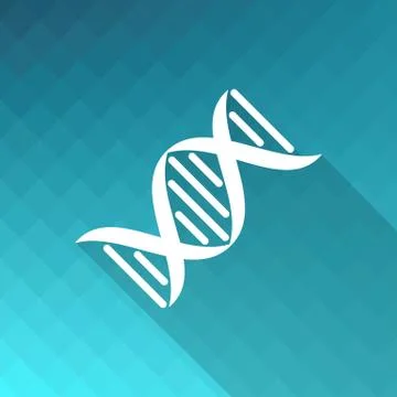 DNA molecule icon イラスト素材