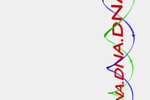 Dna molecule Stock Illustration