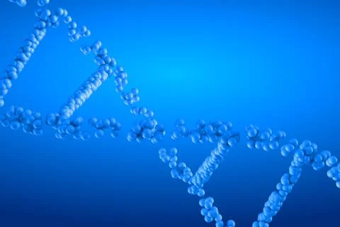 DNA molecule Illustrazione stock