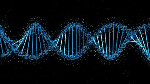 DNA molecule Illustrazione stock