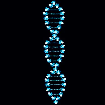 DNA molecule Stock Illustration