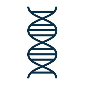 Dna molecule isolated icon イラスト素材