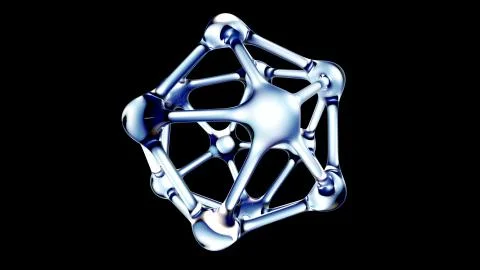 DNA molecule made of water 3d illustration Illustrazione stock