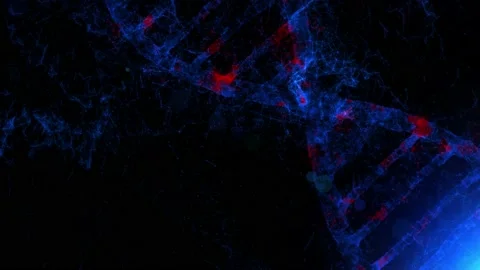 Dna molecule motion background Stock Footage 232294922