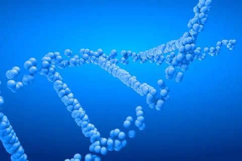 DNA molecule Foto stock