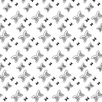 Dna molecule scientific medical pattern Stockillustratie