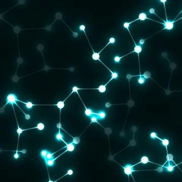 DNA molecule structure glowing background. Vector illustration. Eps10 イラスト素材