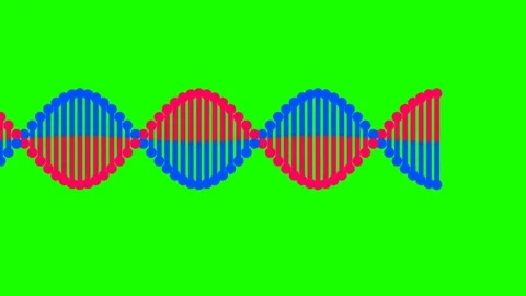 DNA molecule structure helix human Science genetic Biotechnology. DNA strin.. Stock Footage 237859967