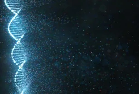 DNA Molecule Structure Stock Illustration