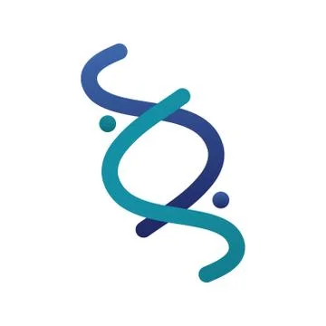 Dna molecule structure isolated icon 스톡 일러스트