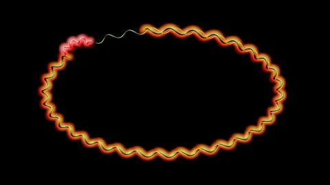 DNA molecule structure repair, editing and manipulation . 3d animation Stock Footage 123249567