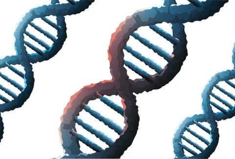 Dna molecules genetic structure icon 스톡 일러스트