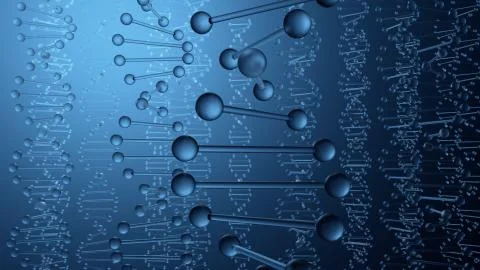 DNA Molecules Stock-Illustration