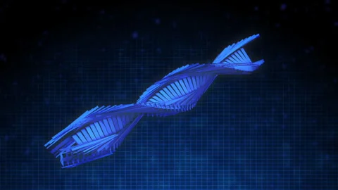 DNA Monster Helix Stock Footage 283890821