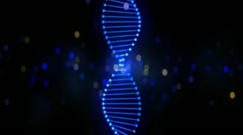 DNA in motion 스톡 동영상 11355693