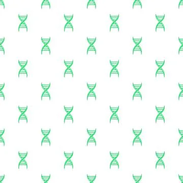 DNA pattern, cartoon style 스톡 일러스트