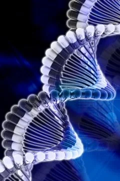 Dna in pill Stock Illustration