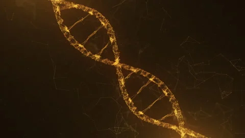 Dna Plexus Particles Background Video stock 247859940