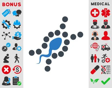 Dna Replication Icon 스톡 일러스트