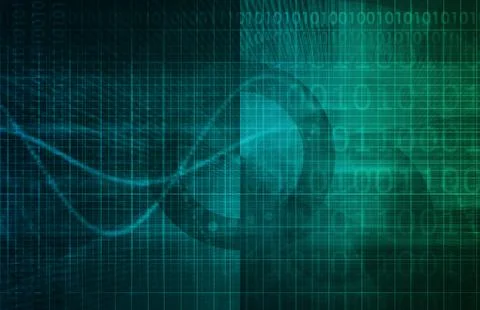 Dna research Stock Illustration