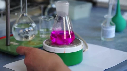 DNA research in pharmaceutical laboratory Stock Footage 313400767