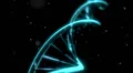 DNA RNA double helix slow tracking shot closeup depth of field DOF HD Footage