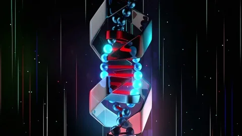 DNA Robot Stock-Footage 71353731