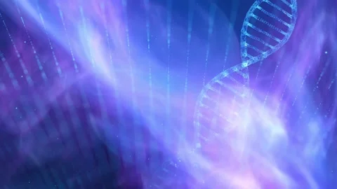Dna rotation structure on artistic shining background 動画素材 228736700