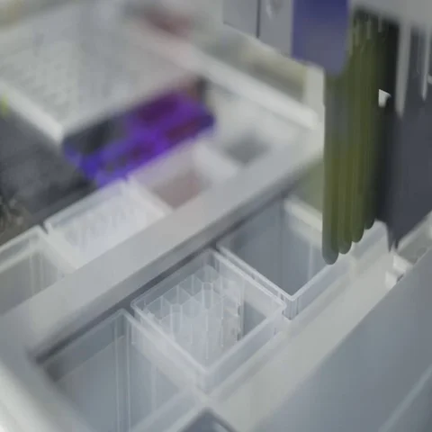 DNA Sample Extraction Machine Stock Footage 69285801