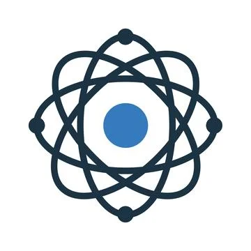 Dna, science, physics icon. Simple editable vector design isolated on a whi.. Illustrazione stock
