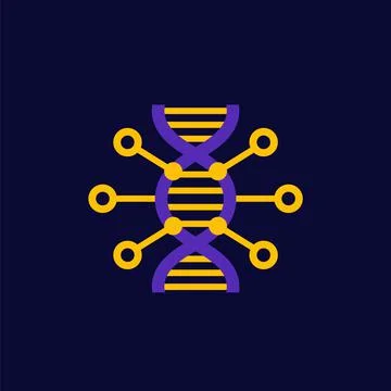 DNA sequencing, genetics vector icon Stock Illustration