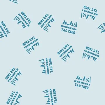 Dna sequencing glyph vector seamless pattern Stock Illustration