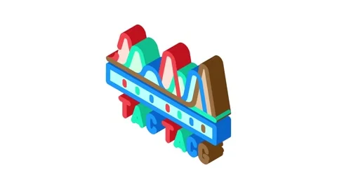 Dna sequencing isometric icon animation Stock Footage 327282478