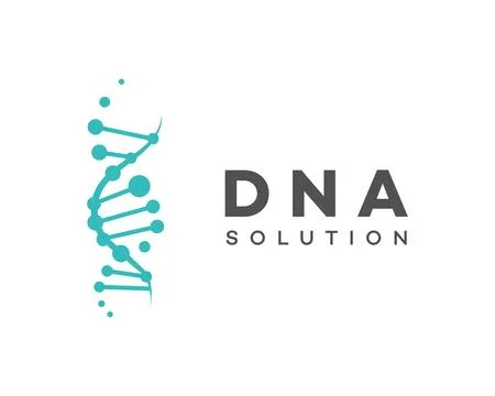 DNA Solution Genetic Code, Helix Structure, Biotech, Science, Medical Illustrazione stock