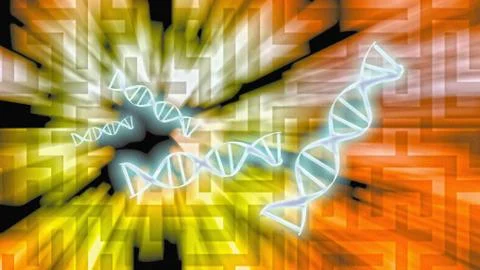 Dna solutions 스톡 일러스트