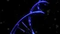 DNA spinning RNA double helix slow tracking shot closeup depth of field 4K 4k or 4k+ Resolution