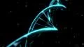 DNA spinning RNA double helix slow tracking shot closeup depth of field 4K 4k or 4k+ Resolution