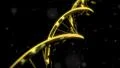 DNA spinning RNA double helix slow tracking shot closeup depth of field 4K 4k or 4k+ Resolution