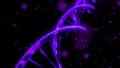 DNA spinning RNA double helix slow tracking shot closeup depth of field 4K 4k or 4k+ Resolution